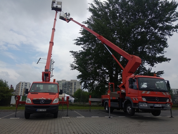 wynajem podnośnika koszowego Rembertów